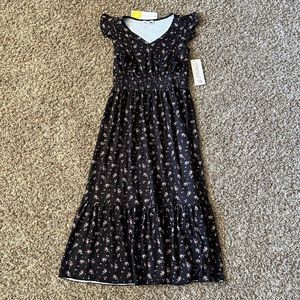 NWT Chenault Girl floral maxi dress size 7